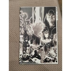 Magic #1 2021 Incentive B&W Virgin Matteo Scalera Variant Cover Boom Studios MTG